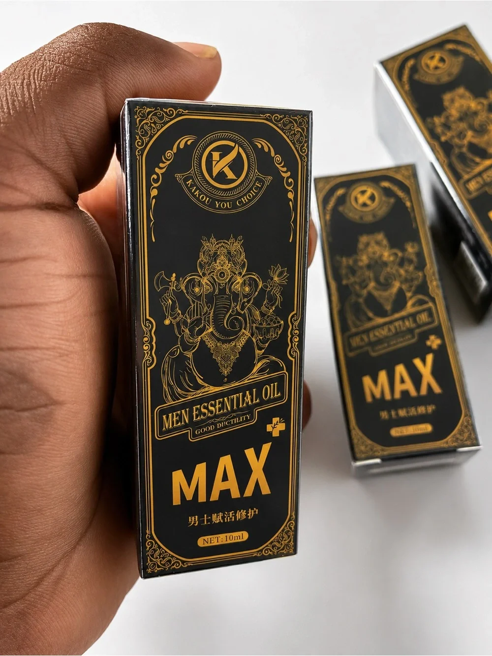MAX Men Essential Oil - Black & Gold